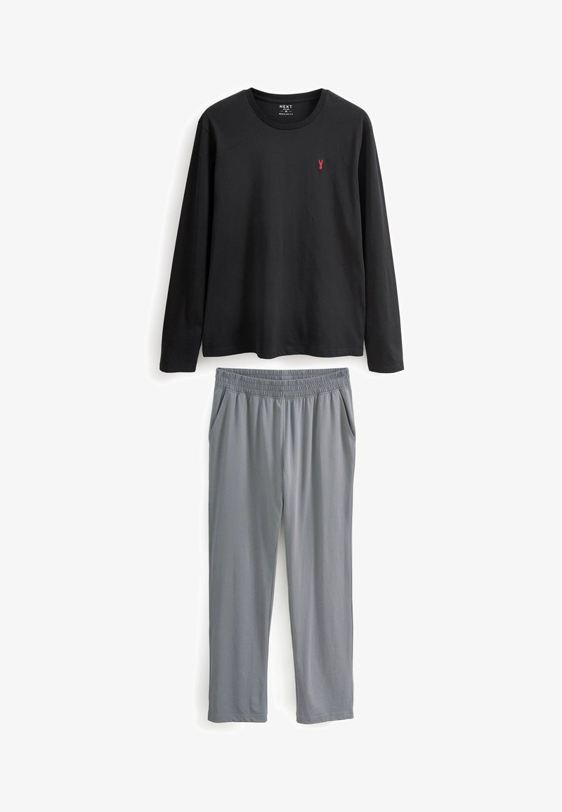 Pyjama Fort Next SET REGULAR FT - Pyjama - black grey/noir - ZALANDO.FR