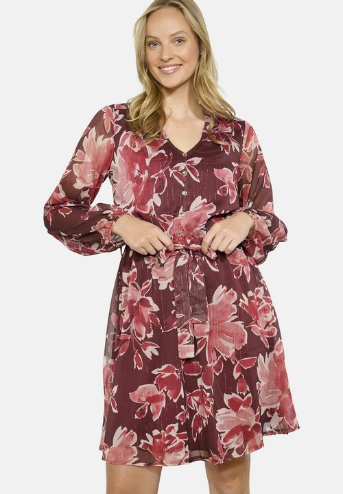 Robe LolaLiza Rose Sans Manches - Taille 36, Longueur Genou, Très Bon état (léger Défaut)