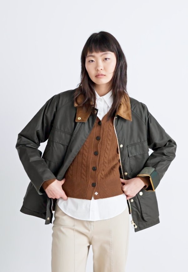 RUTH JACKET - Light jacket - archive olive4