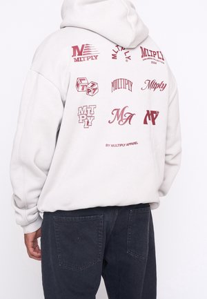 Zip-up sweatshirt - light grey