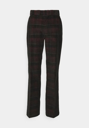 Dickies ALMA PANT - Broek - black/brown