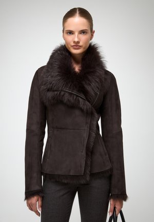 ADILA - Winterjas - dark brown