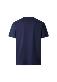 Hackett London Triko s potiskem - ink blue