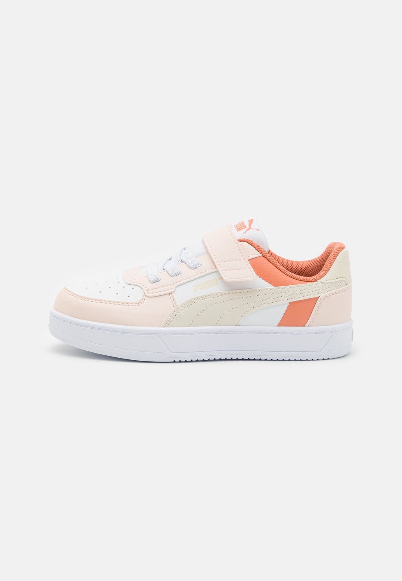 Puma CAVEN 2.0 BLOCK AC+ PS - Tenisky - white/alpine snow/island pink