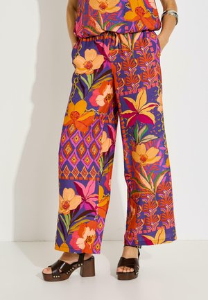 Grain de Malice, PANTALON FLUIDE IMPRIMÉ COLORÉ FEMME - Pantalon classique - multicolore