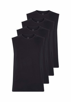 4 PACK DYMANIC - Maglietta intima - nero