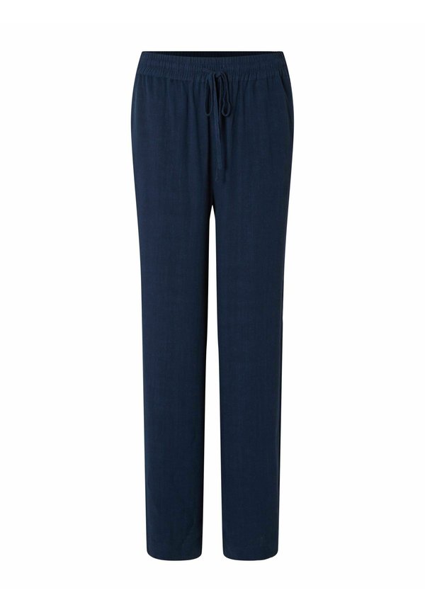 SLFVIVA GULIA LONG SUN - Trousers - dark sapphire4
