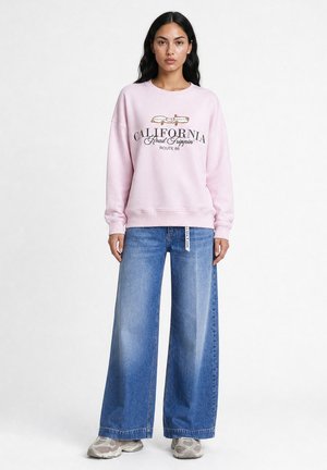 Smith&Soul, SMITH&SOUL OVERSIZED SWEATSHIRT MIT ARTWORK - Sweatshirt - sugar