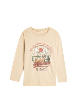 Pitkähihainen paita - beige