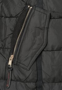 Navahoo PAPAYA - Wintermantel - schwarz - innen grau