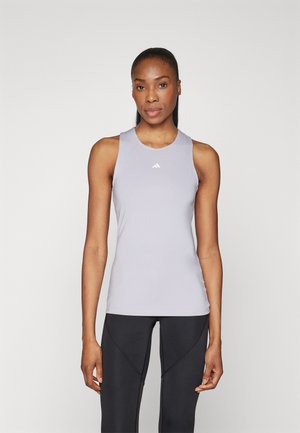 adidas Performance TECHFIT RACERBACK - Top - glory grey