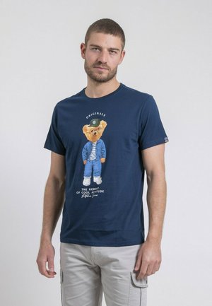 T-shirt imprimé - bleu