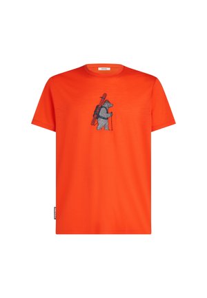 TECH LITE SS TEE BEAR TOUR - T-Shirt print - fervid