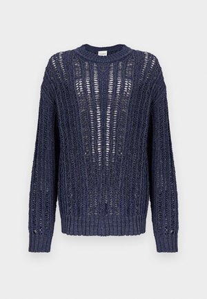 CREW NECK JUMPER - Pullover - real indigo