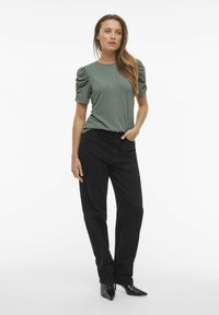 VILA PUFFÄRMEL - Blouse - laurel wreath