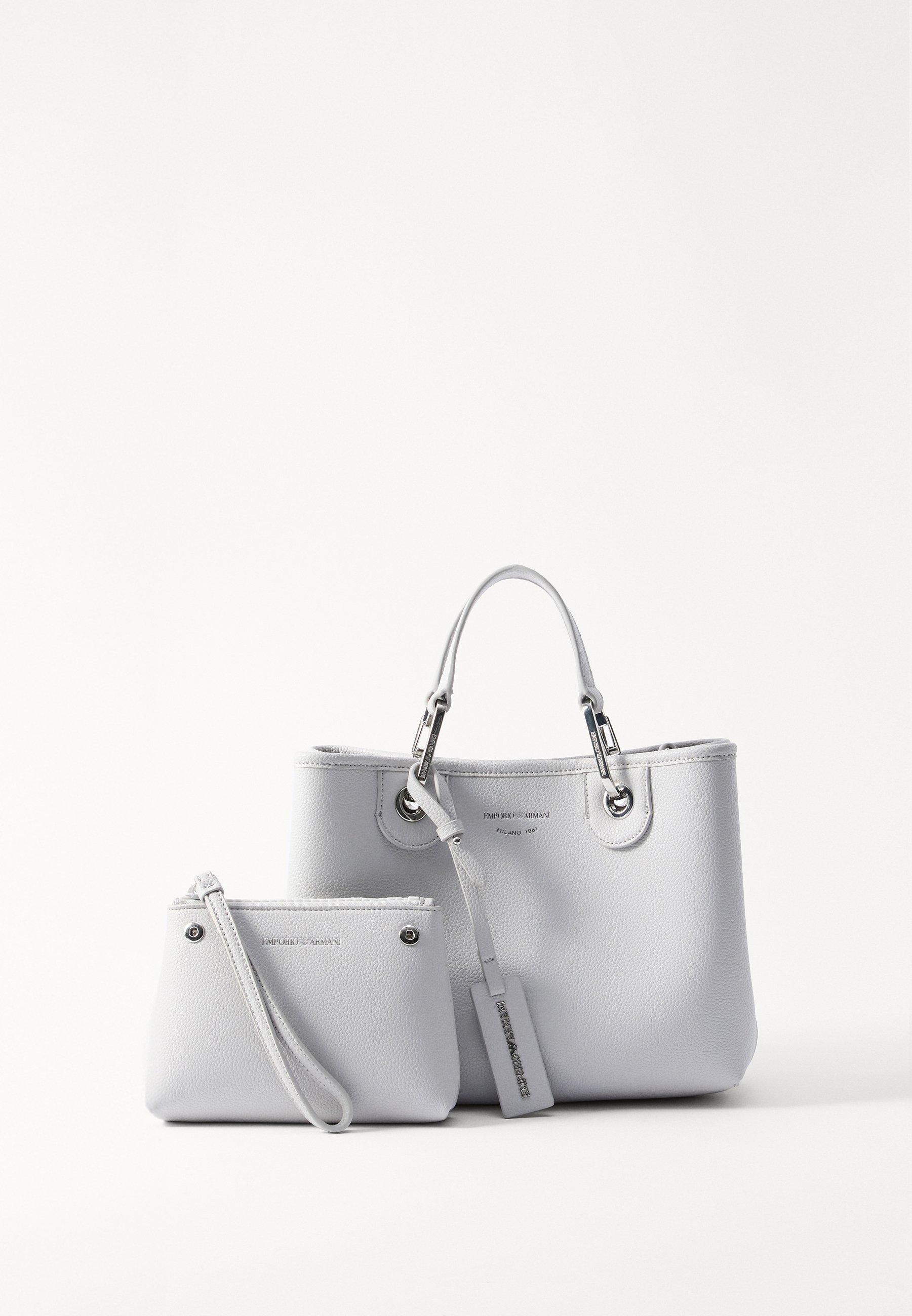 Emporio Armani BAG SETSET - Geantă de mână - perla/tabacco/maro