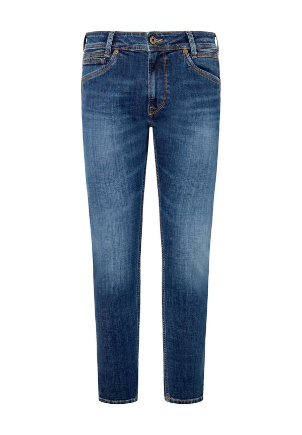 SLIM FIT TAPERED - Straight leg jeans - denim3