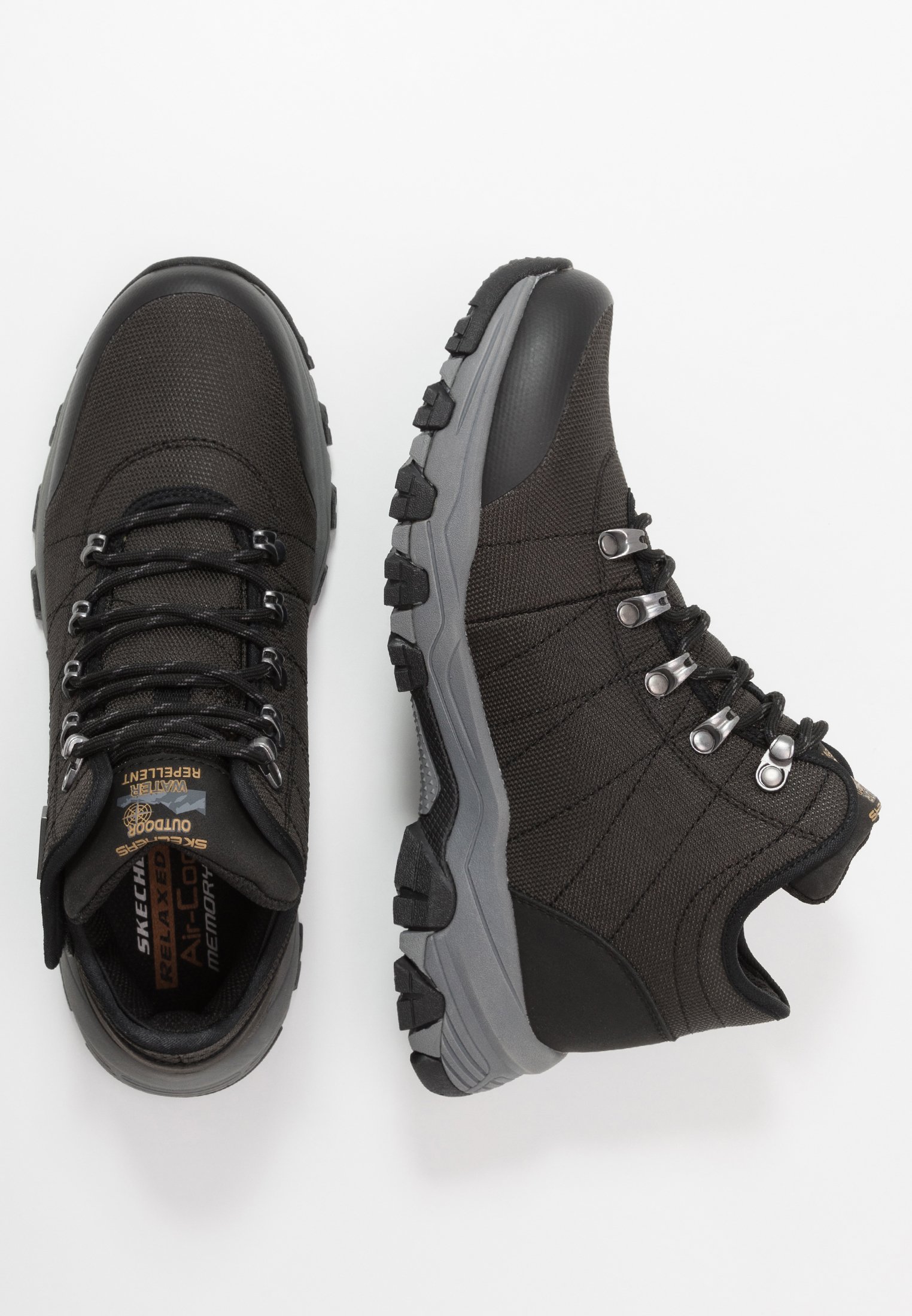 Skechers SELMEN WALDER Schnürstiefelette black Skechers SELMEN WALDER Schnürstiefelette black