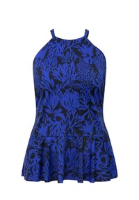Ulla Popken Navy Swimsuit with Skirt