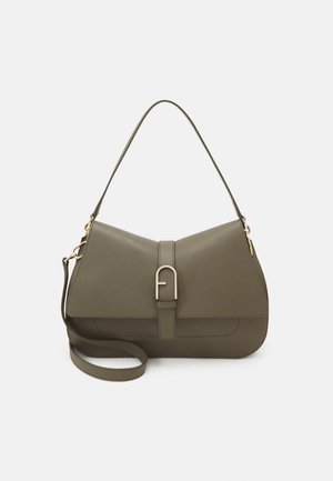 FLOW TOP HANDLE - Käsilaukku - sage