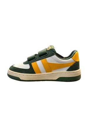 BASKET STRAP - Zapatillas - offwhite groen