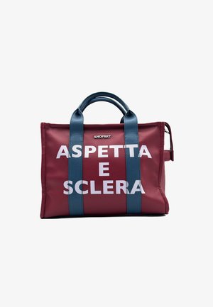 Shop Art Shopping bag - bordeaux