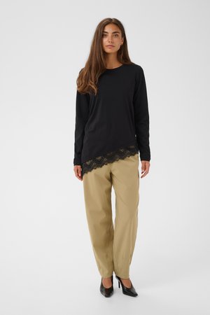 Culture, CUVENA LONG SLEEVE - Maglietta a manica lunga - black