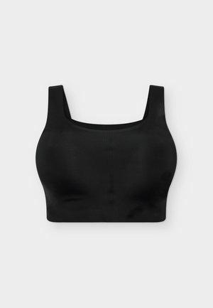Vero Moda Curve, VMCDITTE 2ND SKIN BRA TOP CUR - Soutien-gorge de sport - black