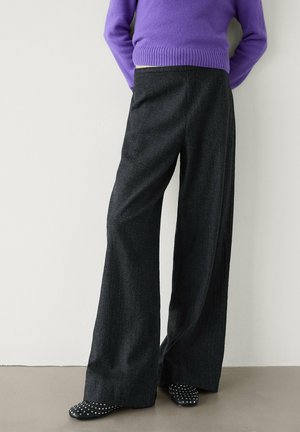 Broek - mottled dark grey