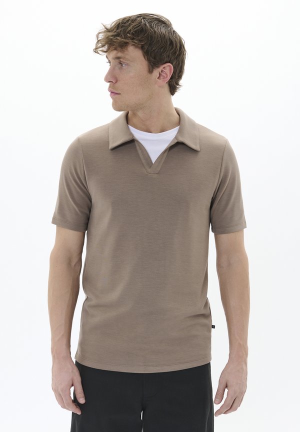 Poloshirt - walnut