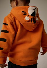 Next CHARACTER  - REGULAR FIT - Mikina so zipsom - orange tiger