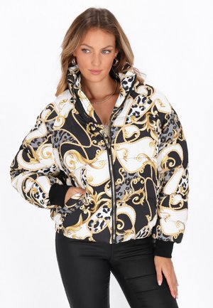 Winterjacke - gold multicolor