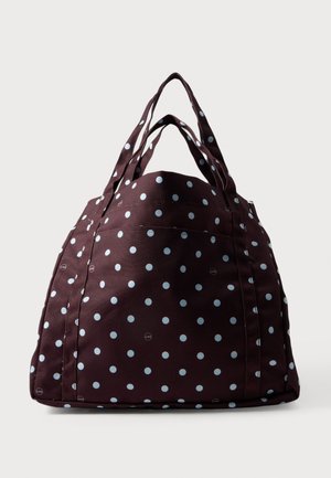 JJXX, TOTE BAG - Чанта за пазаруване - dark brown/light blue
