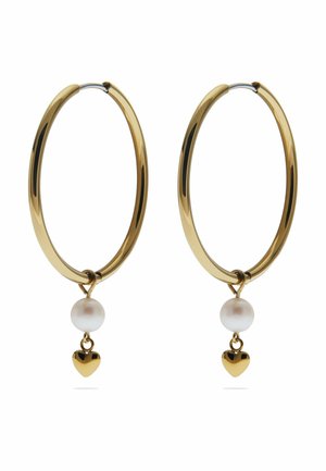 Øreringe - gelbgold coloured