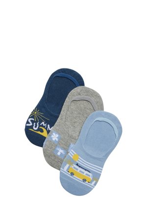 PACK 3 ESTAMPADO VERANO - Calcetines tobilleros - grey