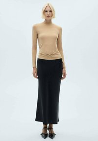 Mango Majica z dolgimi rokavi - gold-coloured