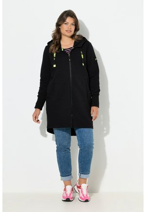 LANGARM KAPUZE - Sudadera con cremallera - black