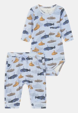 NBMFERDINAN SET - Pantaloni - heather