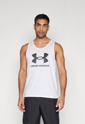 Under Armour SPORTSTYLE LOGO  - Topp - white