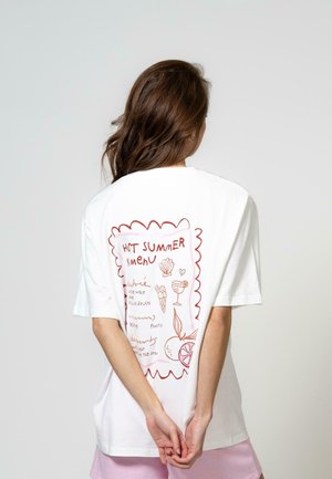 BF HOT SUMMER MENU - T-Shirt print - pearl