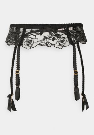 Agent Provocateur CALLYPSO SUSPENDER - Prisegamų kojinių diržai - black
