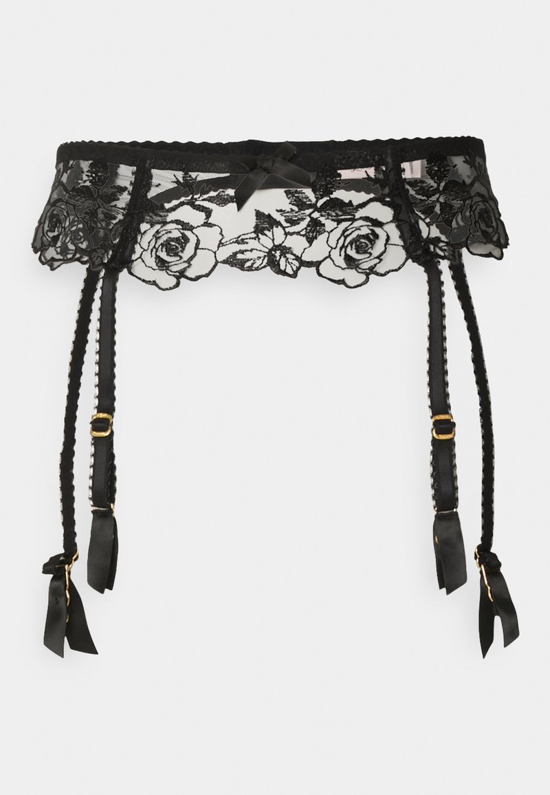 Agent Provocateur CALLYPSO SUSPENDER - Strømpeholdere - black