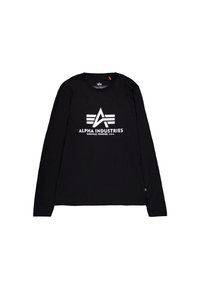 Top dugih rukava - black