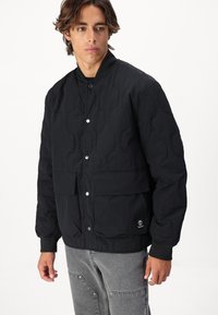 Timberland WATER REPELLENT QUILTED JACKET - Bomber tipa jaka - black