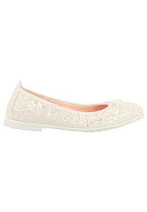 Gioseppo CON GLITTER CON KOLONGE - Bailarinas - blanco