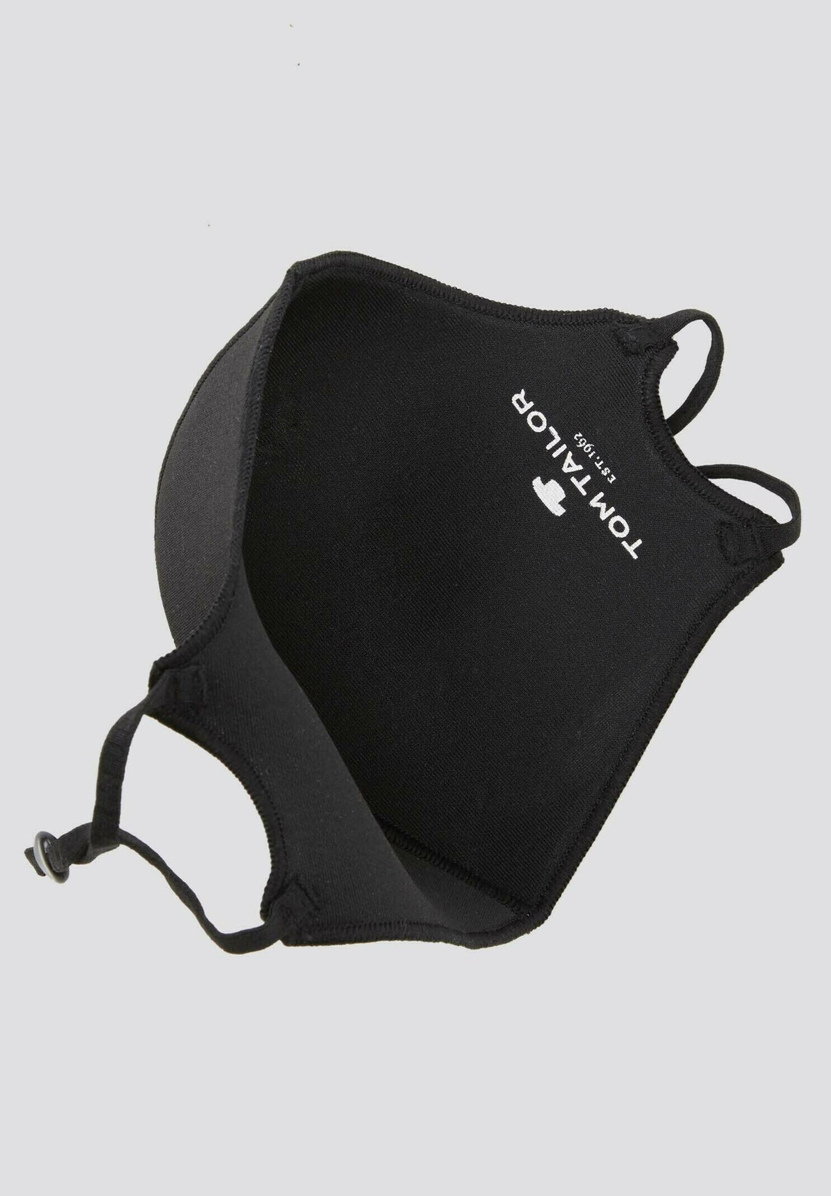TOM TAILOR Stoffen mondkapje - black/zwart - Zalando.nl