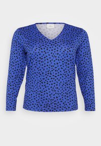 Selected, dazzling blue