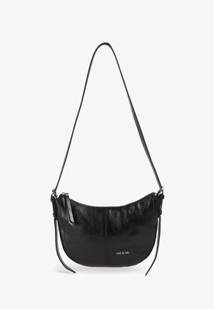 nat & nin, NAT & NIN CROSS BODY BAG MINI RODEO - Cross body bag - dark black