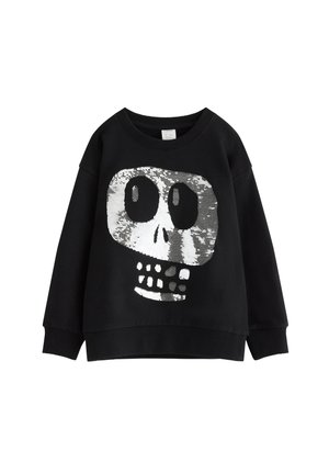 SEQUINS - Sweatshirt - black