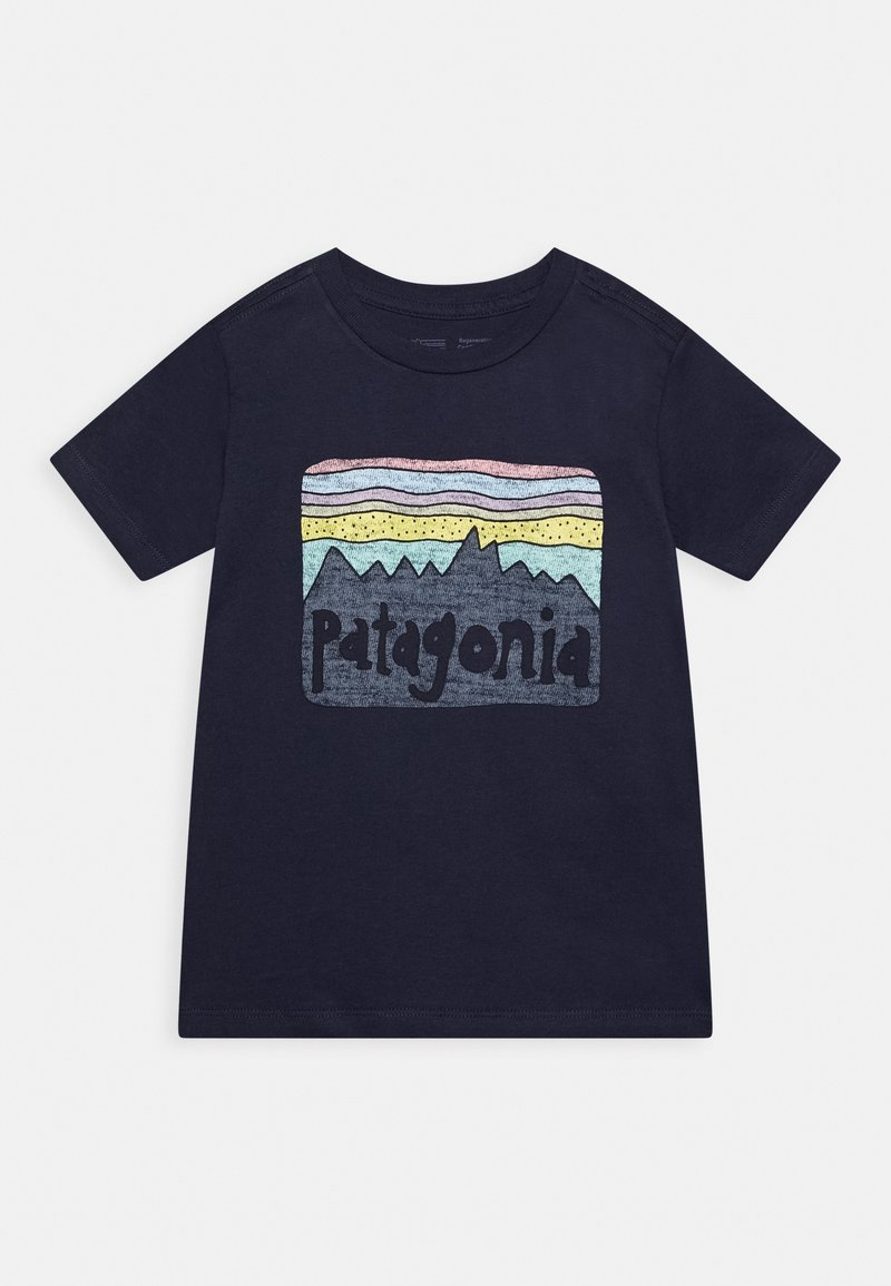 Patagonia REGENERATIVE FITZ ROY UNISEX - Printtipaita - new navy
